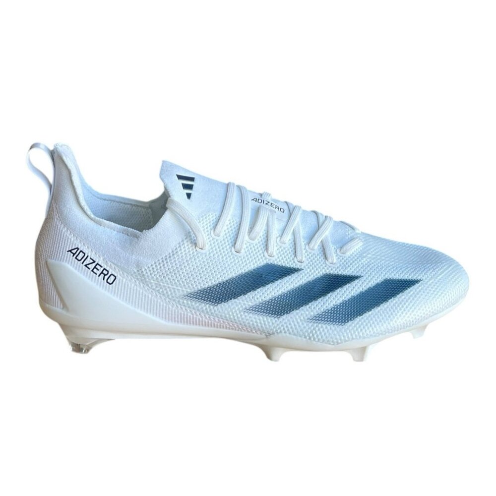 adidas SM adizero Electric Navy / White Football Cleats Men's Size 12 IH0540